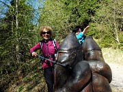 Anello sul Monte Scanapà, balcone panoramico verso la Regina delle Orobie, il 23 aprile 2014 - FOTOGALLERY